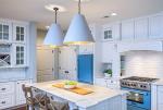 Powder coated Big Chill appliance french blue 