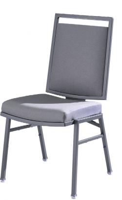 Powder coated furniture grey chair