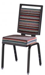 Powder coated furniture Stripey chair